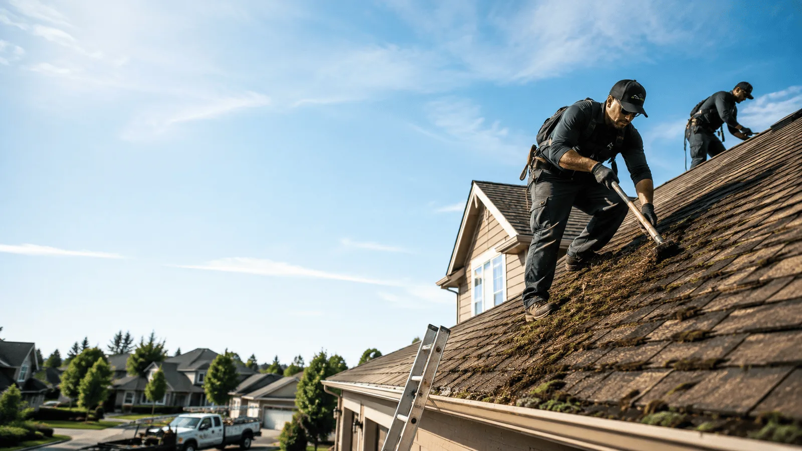 Roof Moss Removal in Chico, CA near me